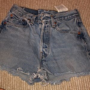 Light Denim jean shorts